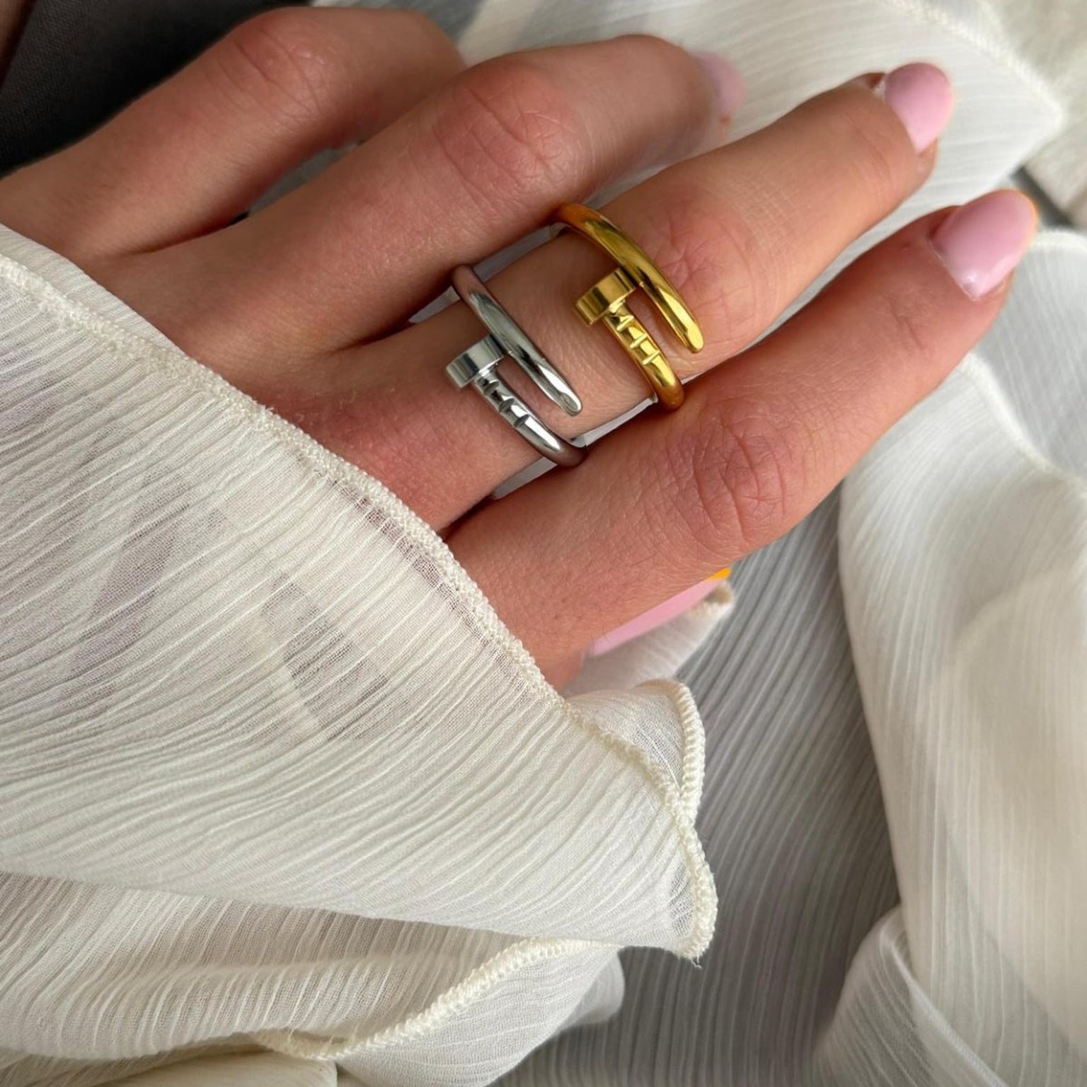 Classic Nail Ring ✨