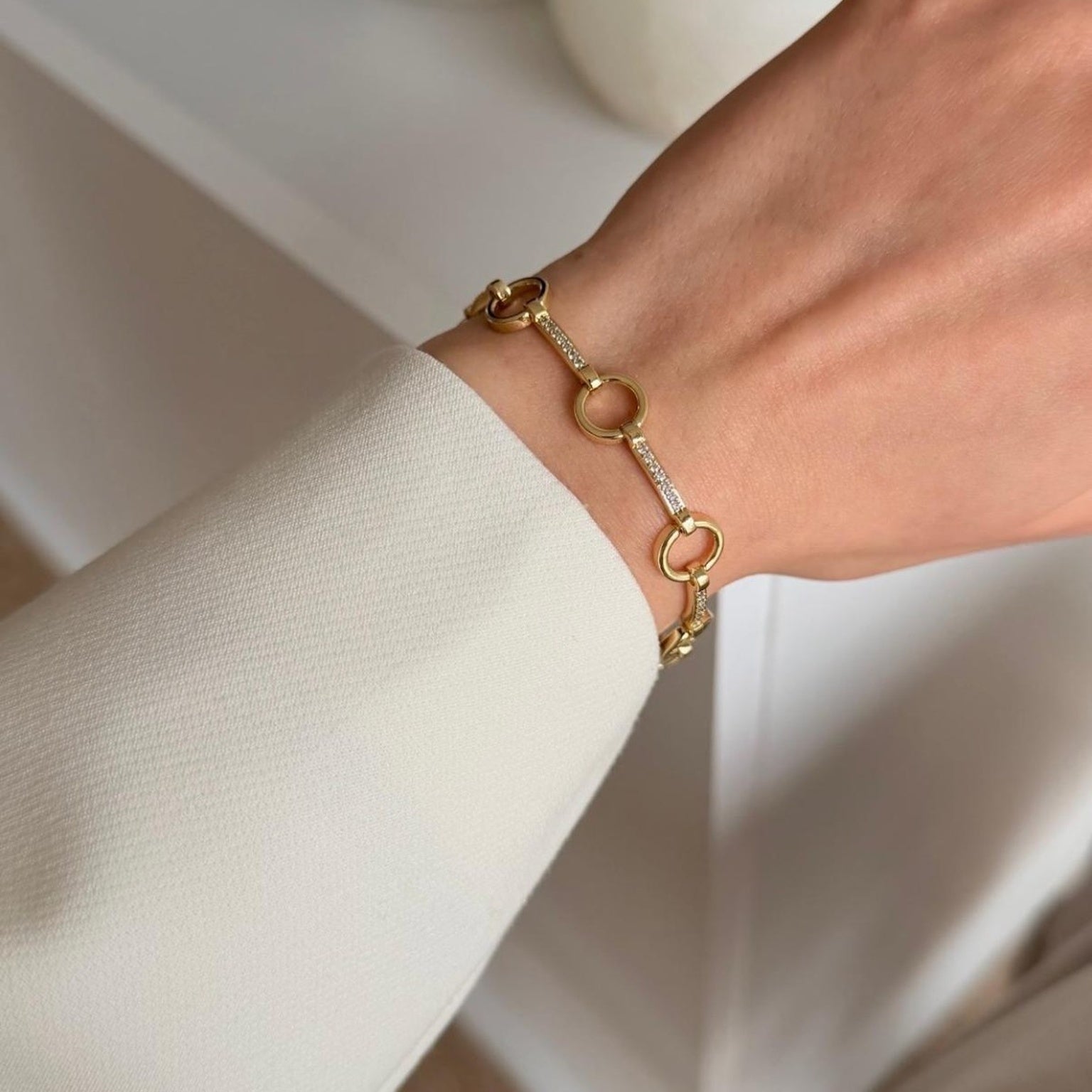 Vergoldetes Luxe Chain Armband ✨