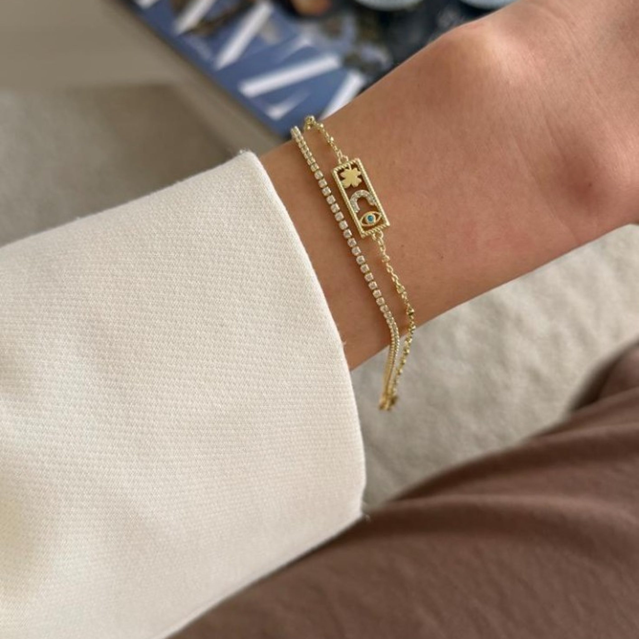 Vergoldetes VIP Minimal Armband ✨