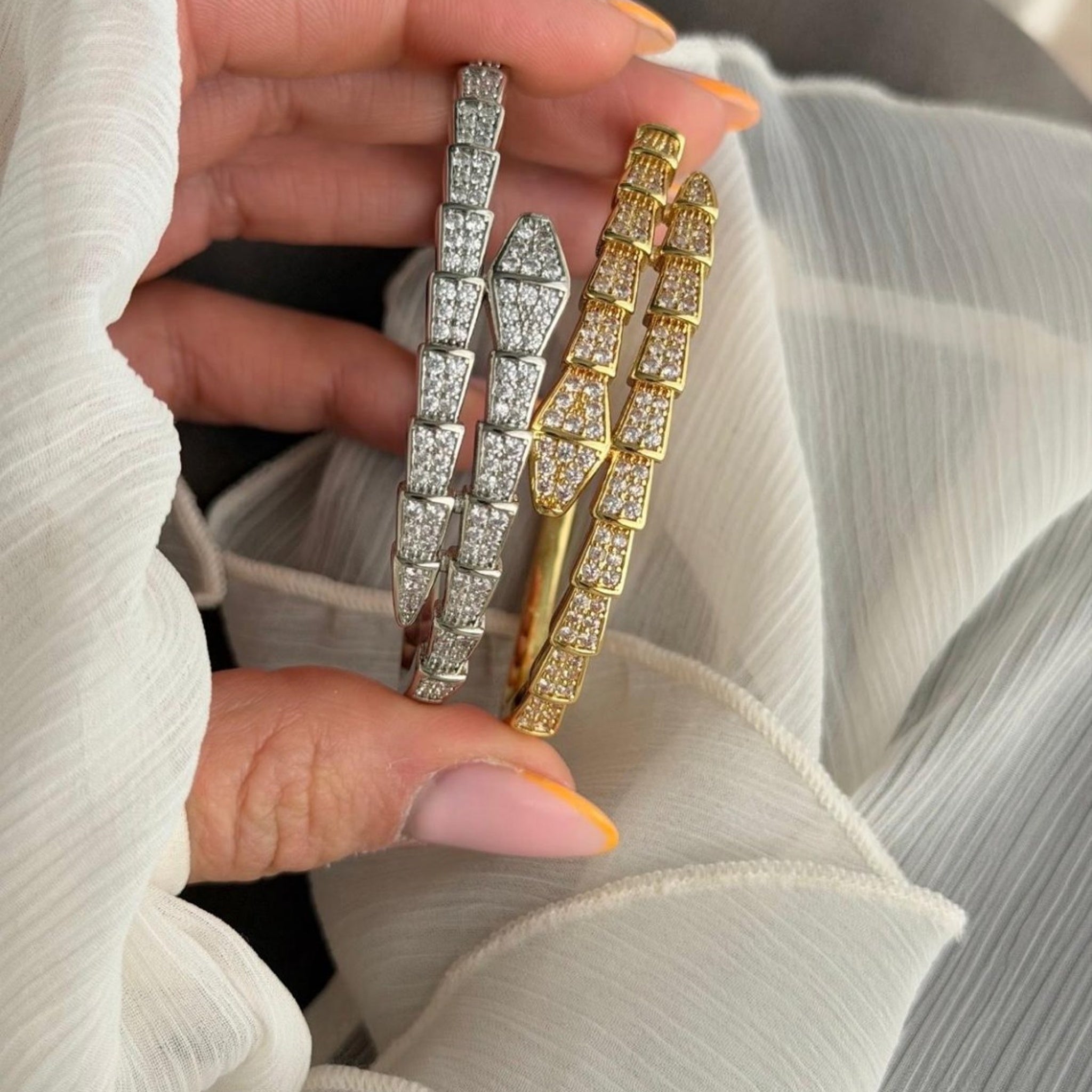 Luxury Schlangen Armreif ✨