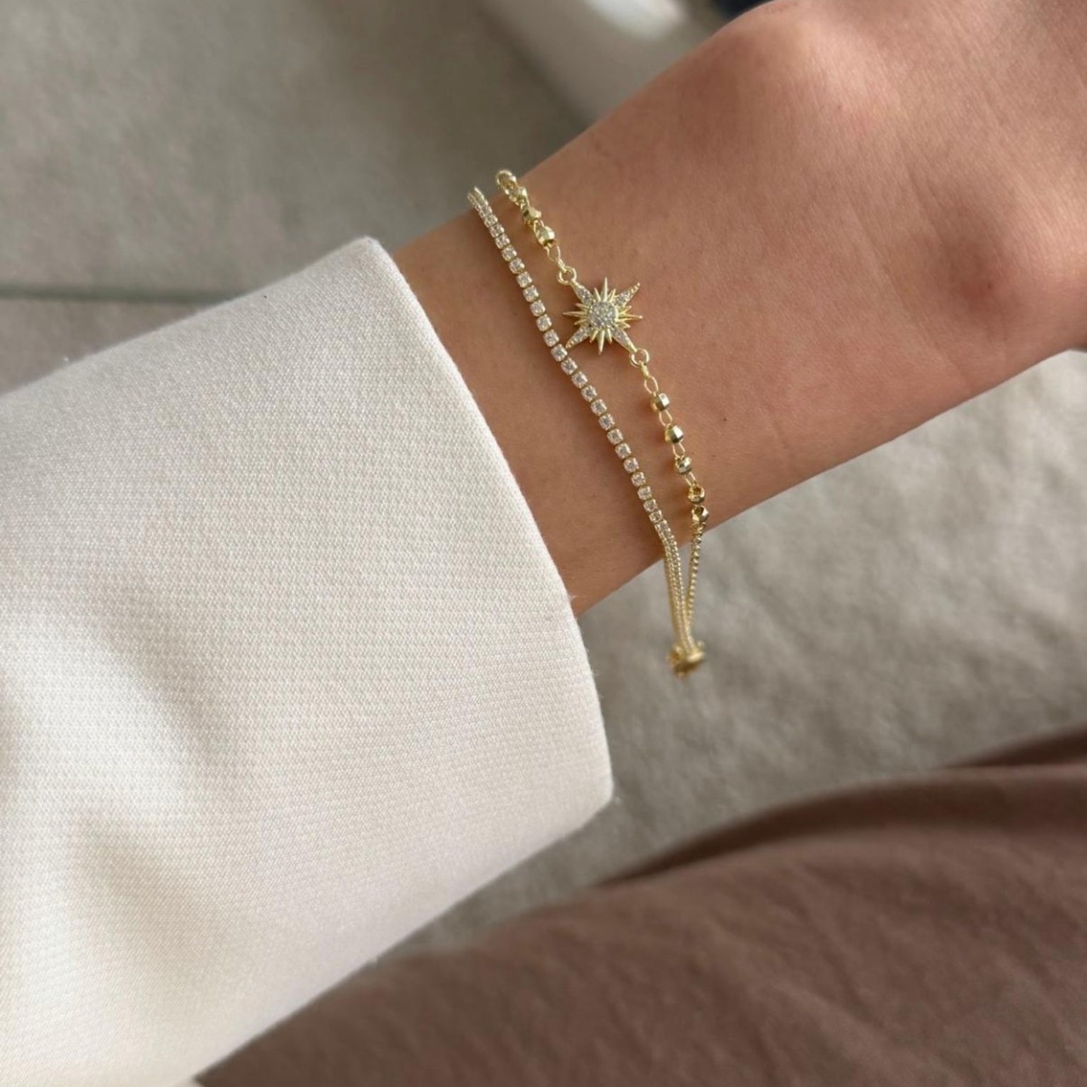 Vergoldetes Sunlight Armband ✨